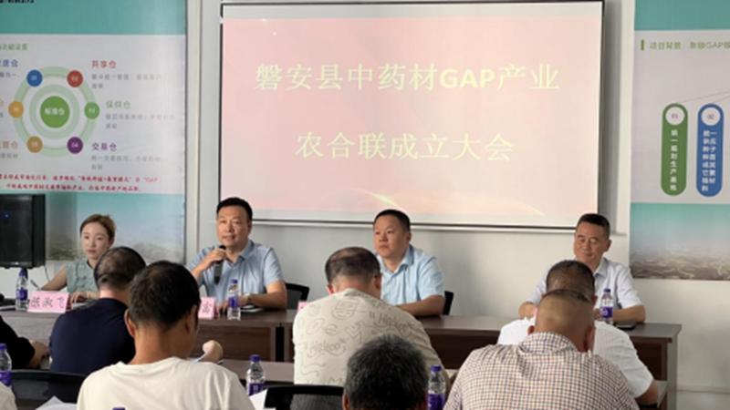 磐安中药材GAP产业农合联成立 助推产业高质量发展